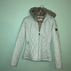 Women’s Spyder light blue winter jacket